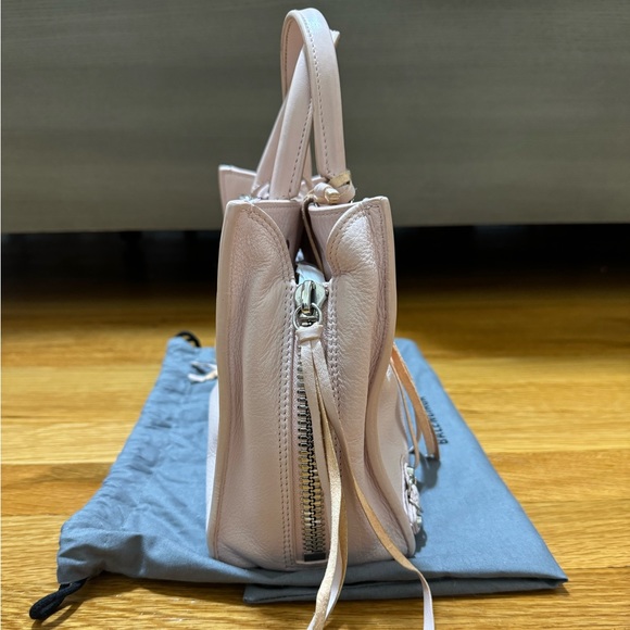 Balenciaga Papier Mini Leather Satchel (Pink) - Picture 2 of 8